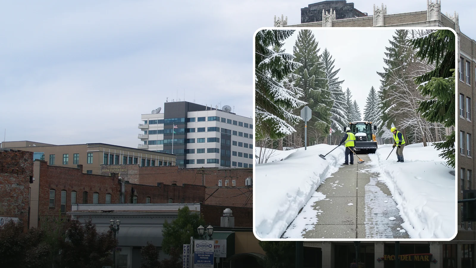ADA Sidewalk Clearing in Everett, Snohomish County, WA - We clear sidewalks to ADA standards so ramps, routes, and access points stay usable in winter.