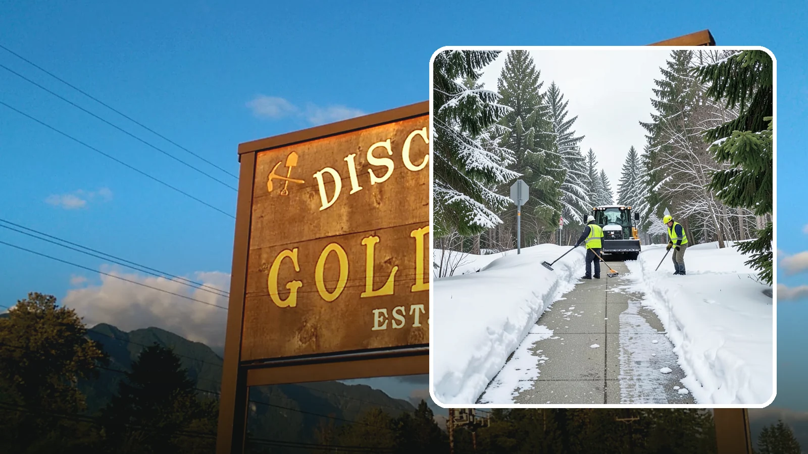 ADA Sidewalk Clearing in Gold Bar, Snohomish County, WA - We clear sidewalks to ADA standards so ramps, routes, and access points stay usable in winter.