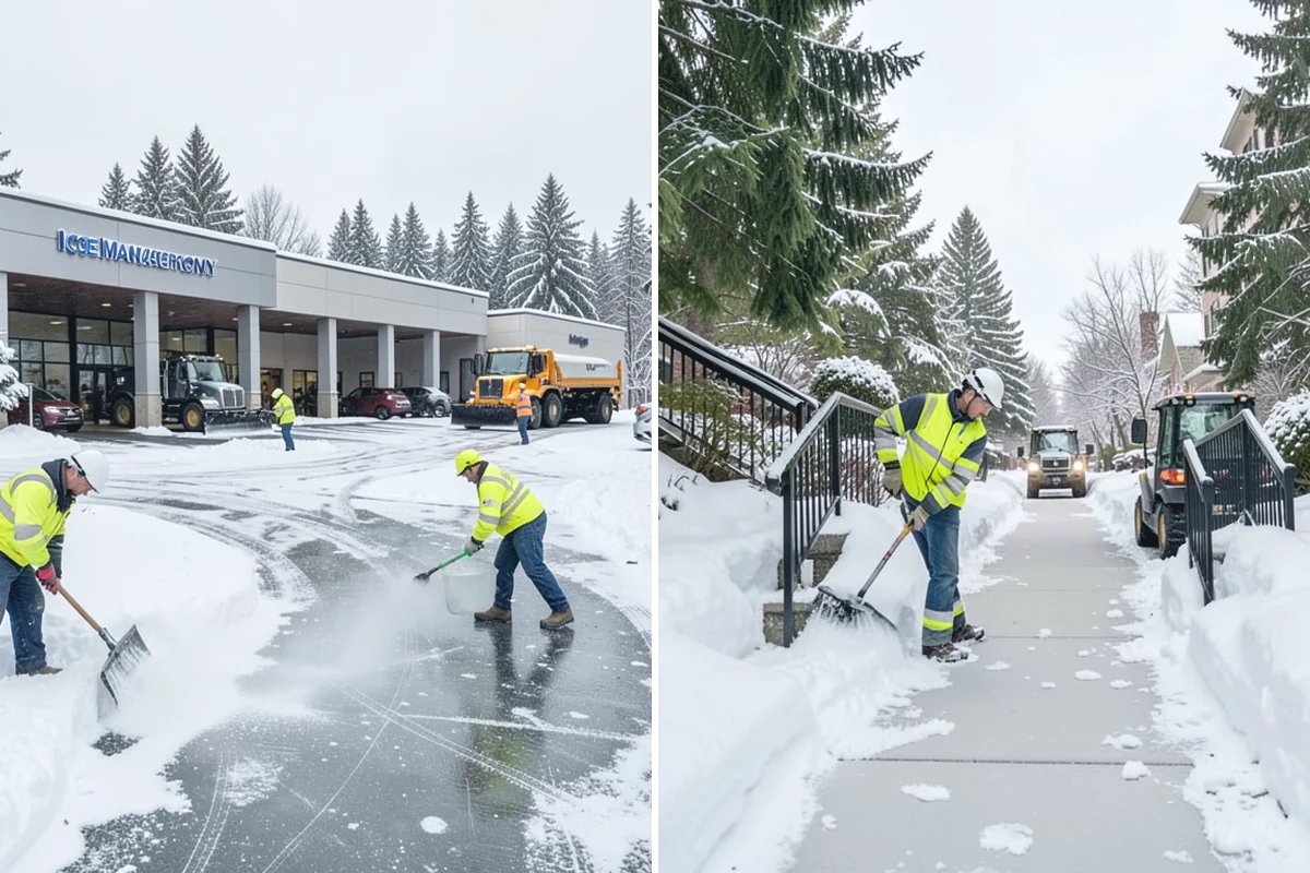 ADA Sidewalk Clearing in Gold Bar, Snohomish County, WA - We identify curb ramps and accessible routes