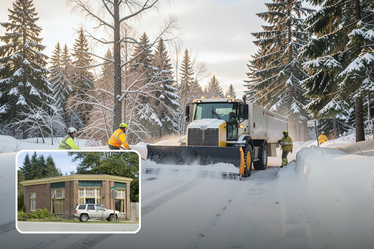 ADA Sidewalk Clearing in Hamilton, Skagit County, WA - Maintains ADA-compliant accessible routes