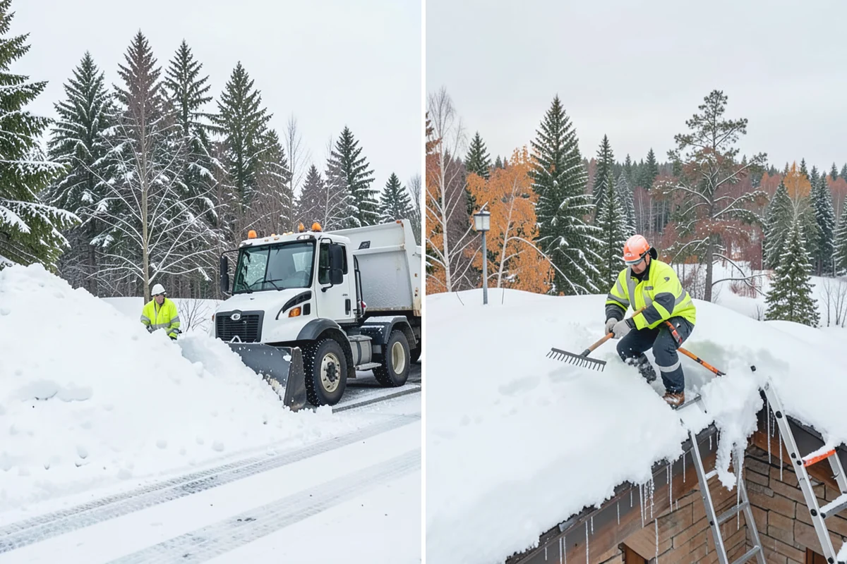 ADA Sidewalk Clearing in Hamilton, Skagit County, WA - We identify curb ramps and accessible routes