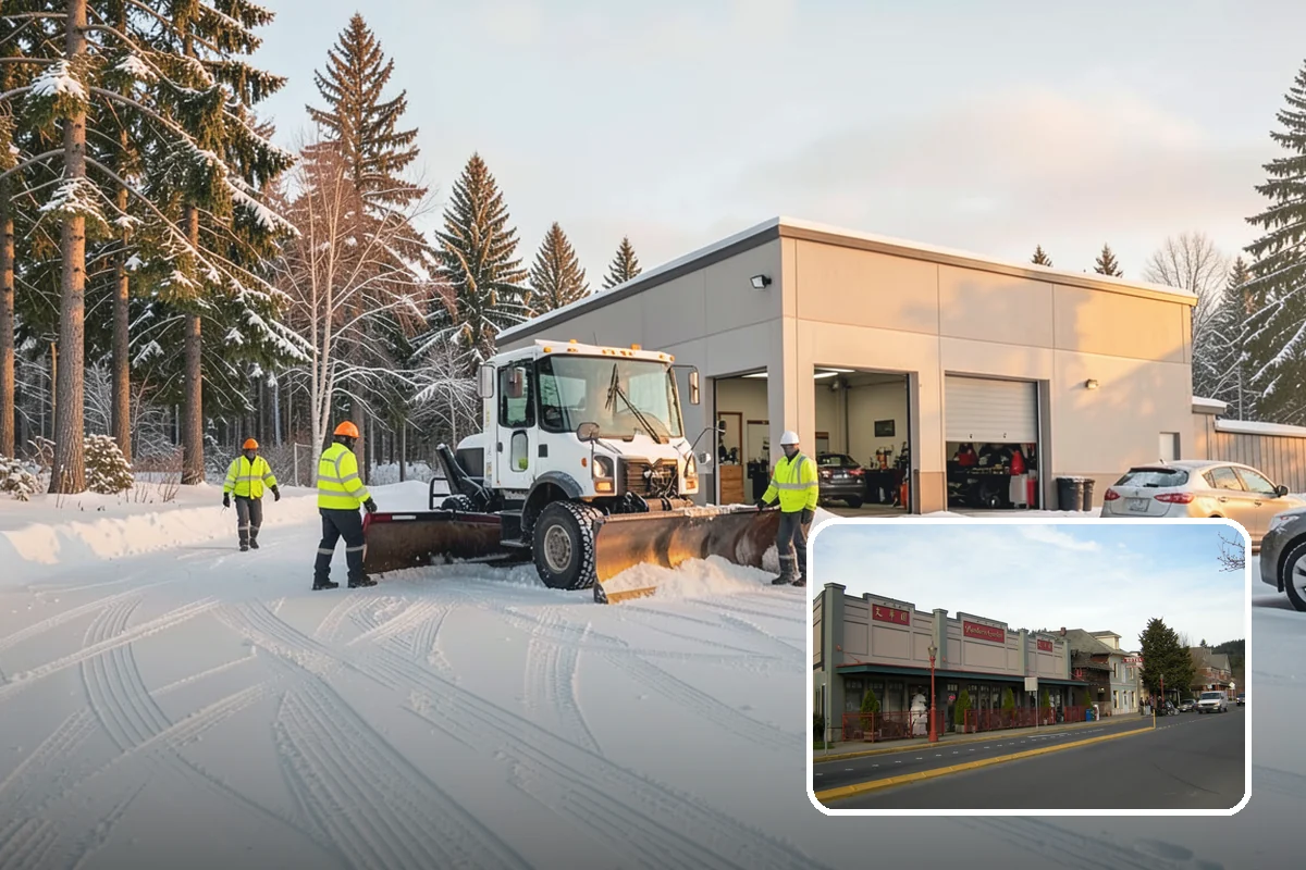 ADA Sidewalk Clearing in Issaquah, King County, WA - Maintains ADA-compliant accessible routes