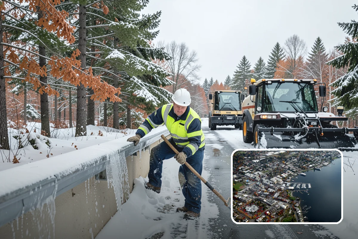 ADA Sidewalk Clearing in Kirkland, King County, WA - Maintains ADA-compliant accessible routes