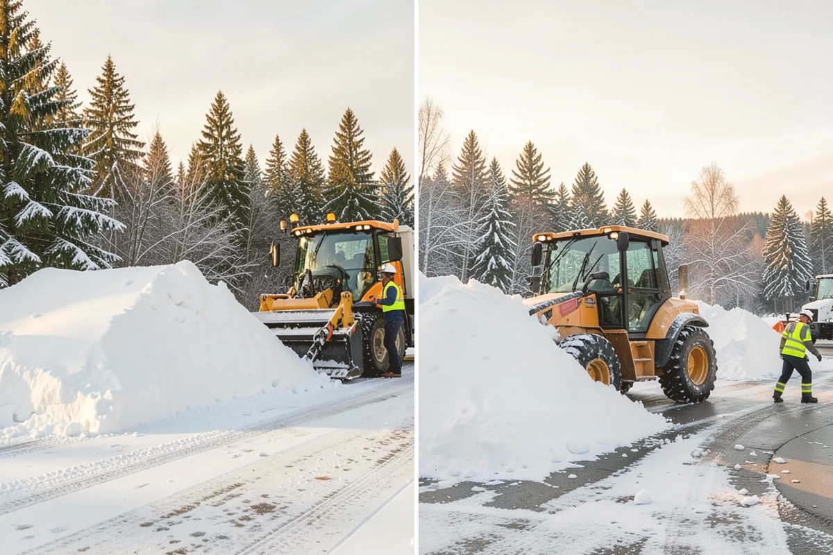ADA Sidewalk Clearing in Kirkland, King County, WA - We identify curb ramps and accessible routes
