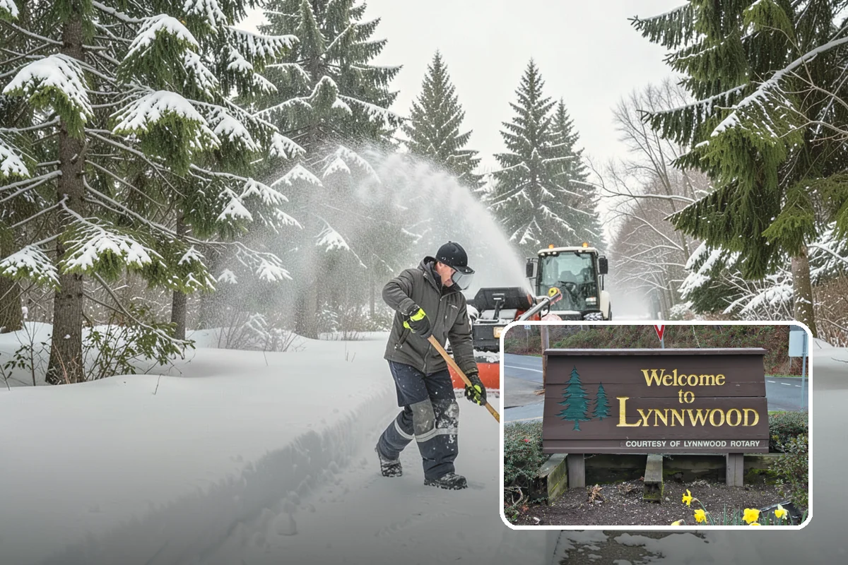 ADA Sidewalk Clearing in Lynnwood, Snohomish County, WA - Maintains ADA-compliant accessible routes