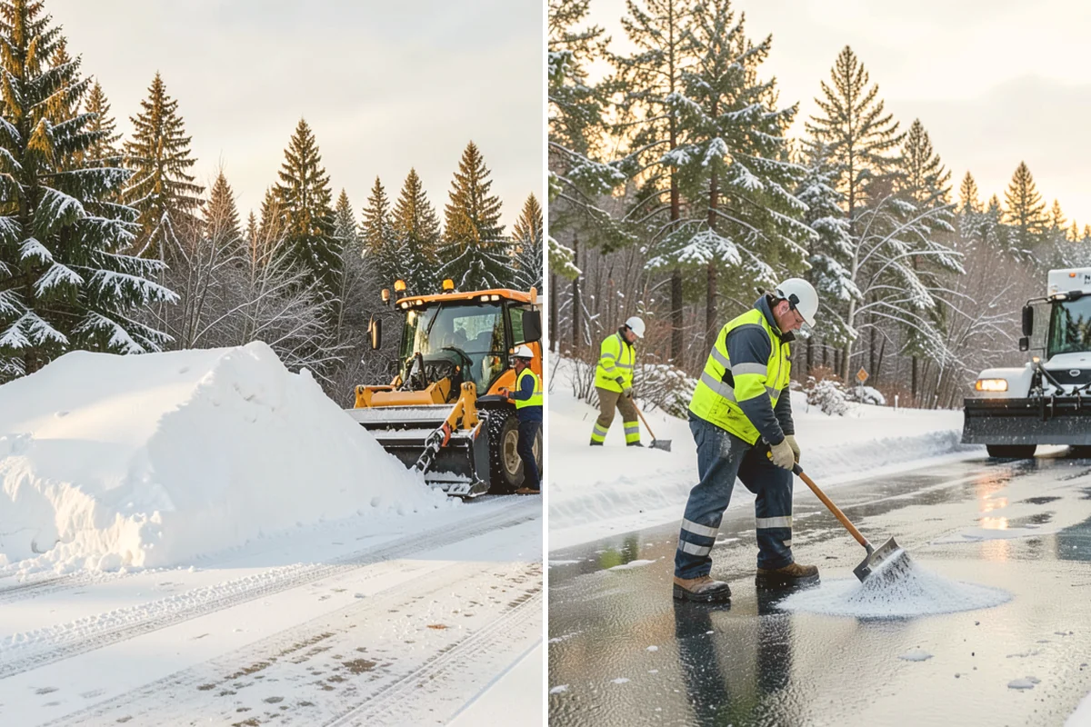 ADA Sidewalk Clearing in Lynnwood, Snohomish County, WA - We identify curb ramps and accessible routes