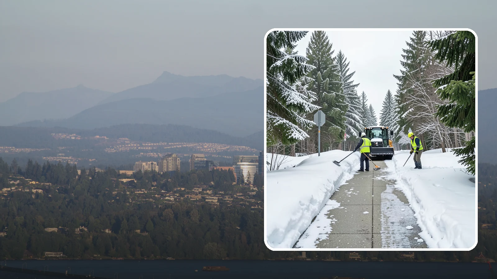 ADA Sidewalk Clearing in Medina, King County, WA - We clear sidewalks to ADA standards so ramps, routes, and access points stay usable in winter.