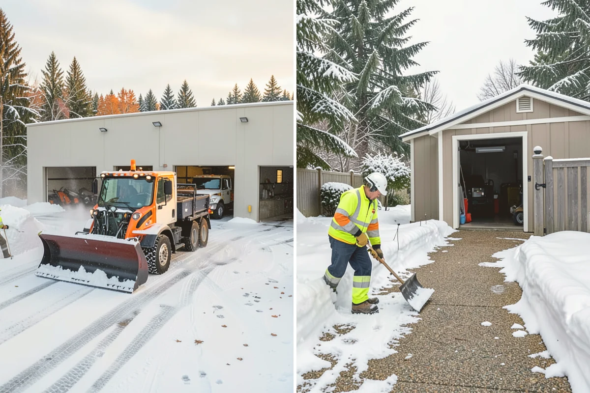 ADA Sidewalk Clearing in Mount Vernon, Skagit County, WA - We identify curb ramps and accessible routes