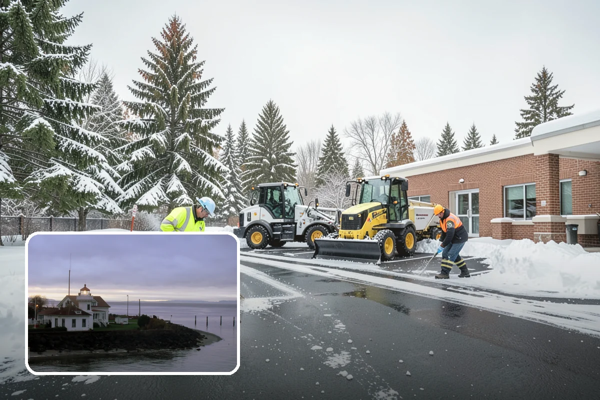 ADA Sidewalk Clearing in Mukilteo, Snohomish County, WA - Maintains ADA-compliant accessible routes