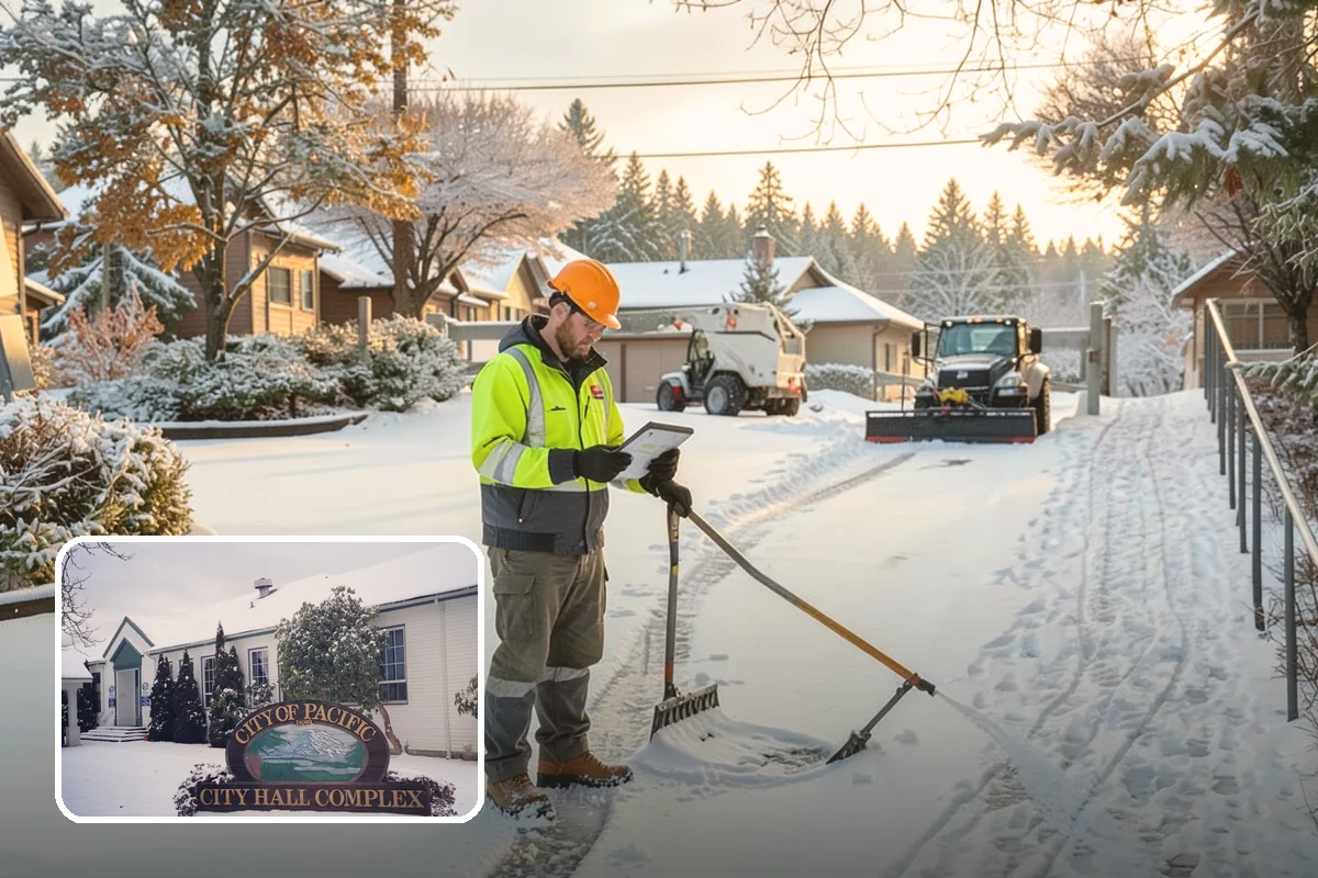 ADA Sidewalk Clearing in Pacific, King County, WA - Maintains ADA-compliant accessible routes