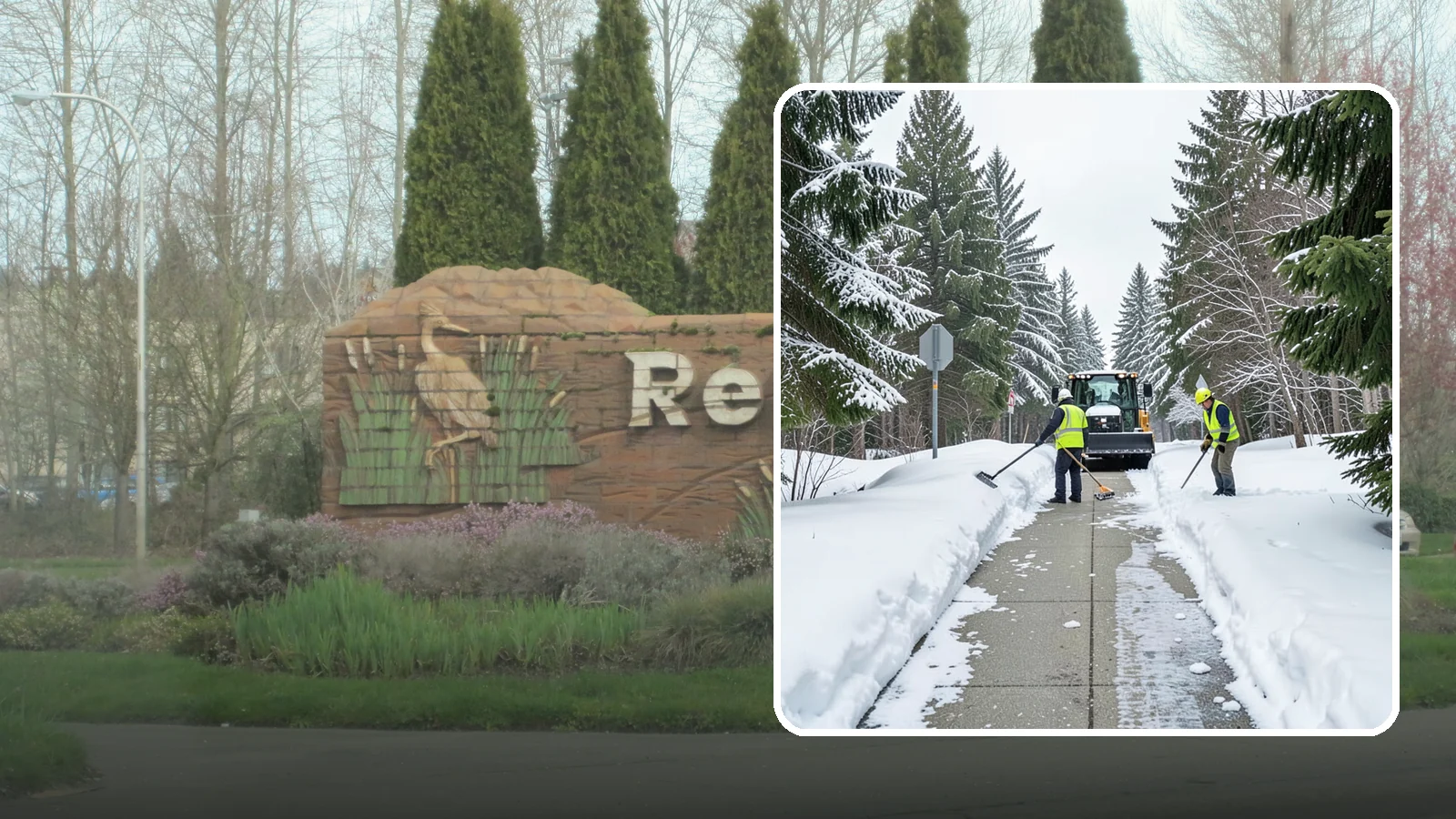 ADA Sidewalk Clearing in Renton, King County, WA - We clear sidewalks to ADA standards so ramps, routes, and access points stay usable in winter.