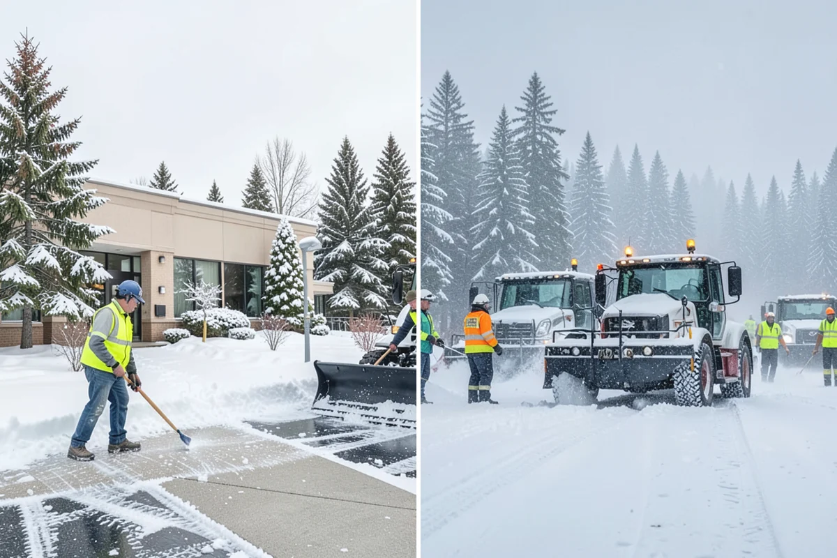 ADA Sidewalk Clearing in Renton, King County, WA - We identify curb ramps and accessible routes