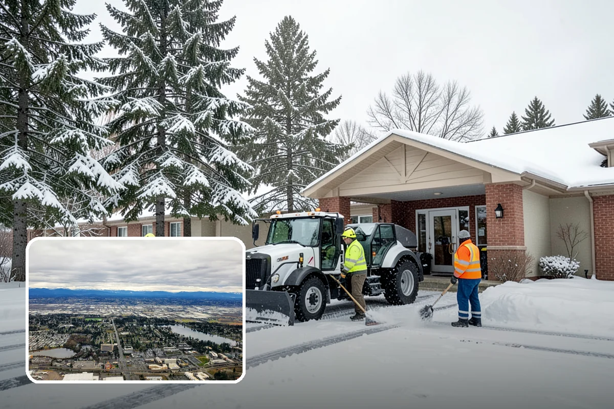 ADA Sidewalk Clearing in SeaTac, King County, WA - Maintains ADA-compliant accessible routes