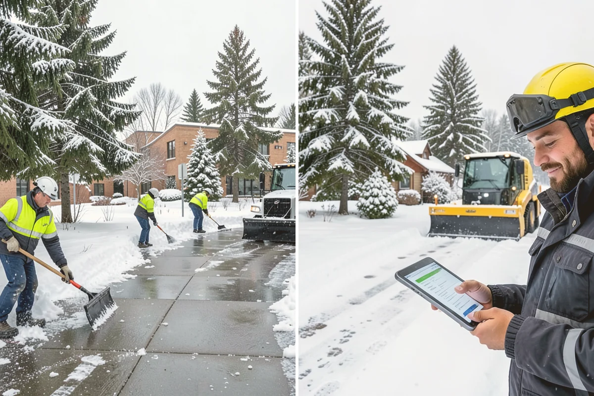 ADA Sidewalk Clearing in Snohomish, Snohomish County, WA - We identify curb ramps and accessible routes