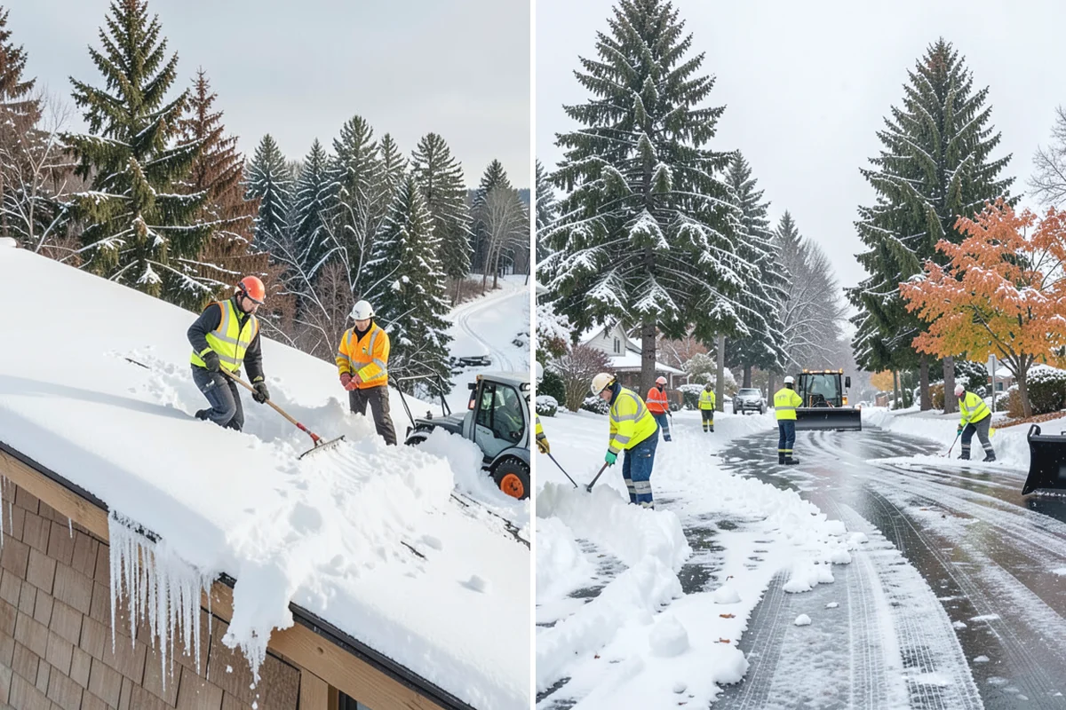 ADA Sidewalk Clearing in South Prairie, Pierce County, WA - We identify curb ramps and accessible routes