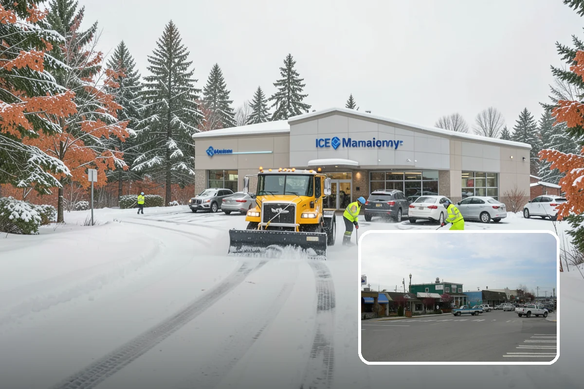ADA Sidewalk Clearing in Stanwood, Snohomish County, WA - Maintains ADA-compliant accessible routes