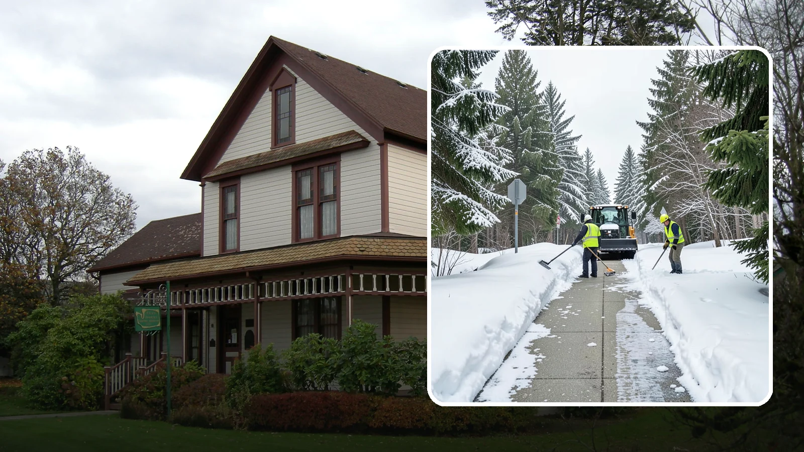 ADA Sidewalk Clearing in Sumner, Pierce County, WA - We clear sidewalks to ADA standards so ramps, routes, and access points stay usable in winter.