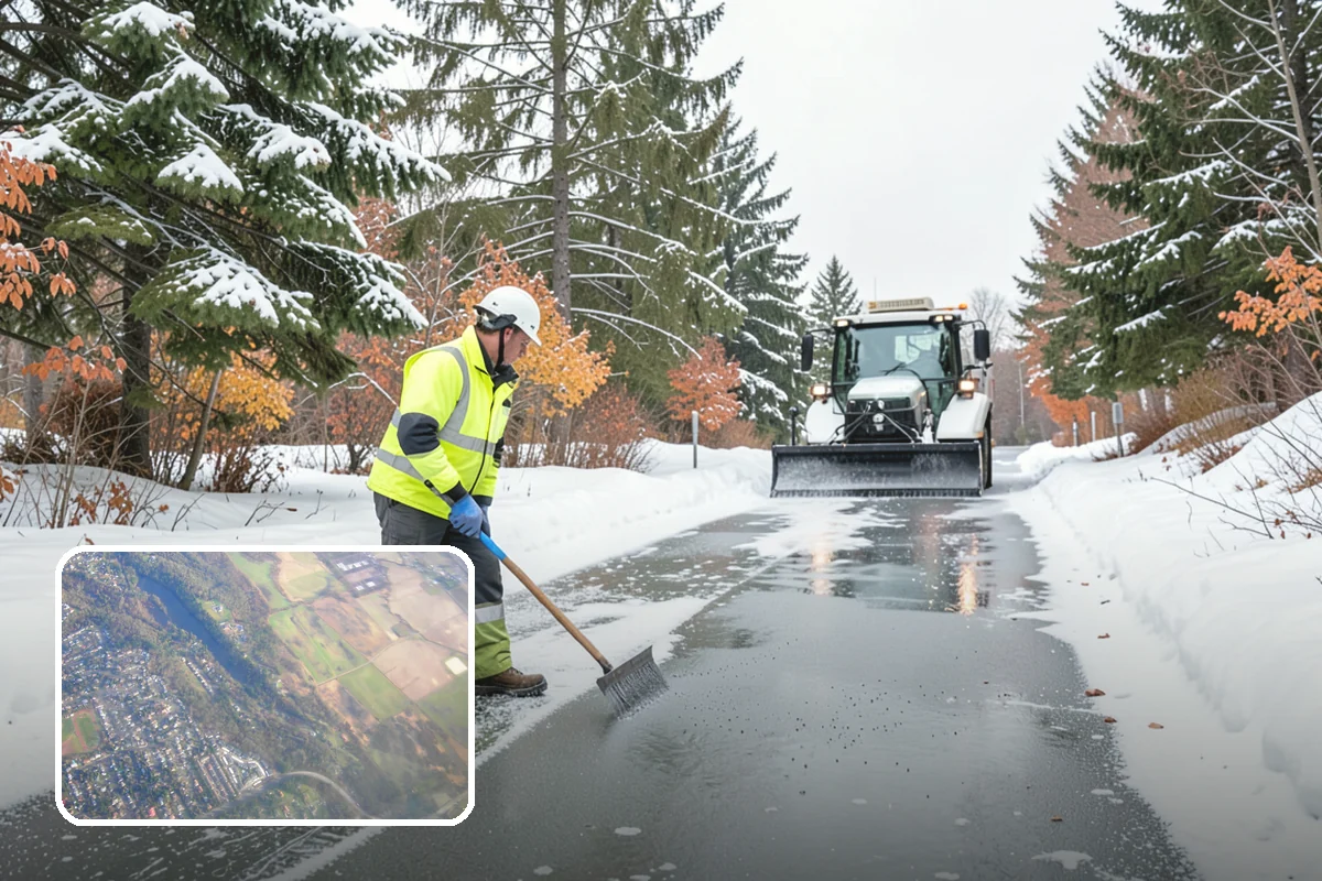 After-Hours Snow Removal in Algona, King County, WA - Clearing completed before the next business day