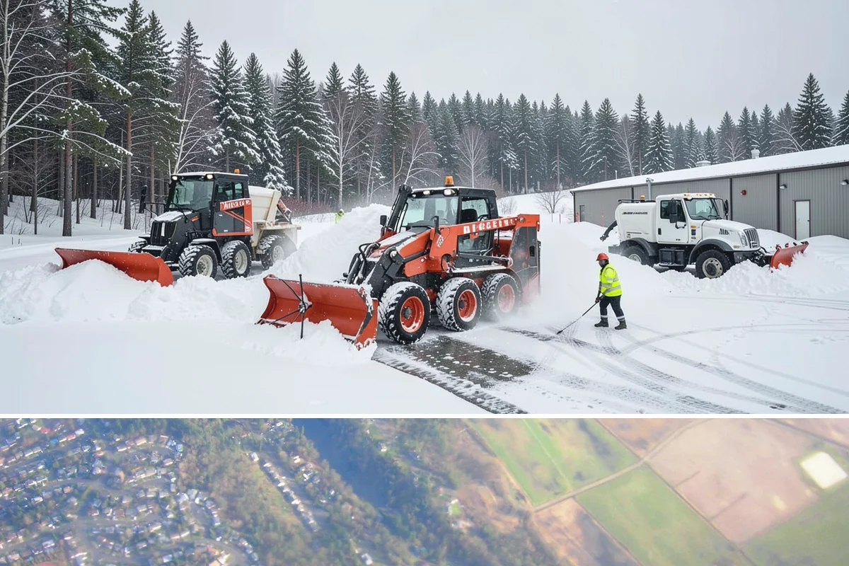 After-Hours Snow Removal in Algona, King County, WA - This service is in highest demand during December and January, when evening snow and hard overnight freezes coincide.