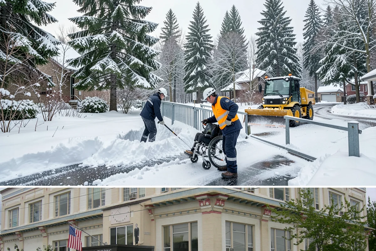 After-Hours Snow Removal in Anacortes, Skagit County, WA - This service is in highest demand during December and January, when evening snow and hard overnight freezes coincide.