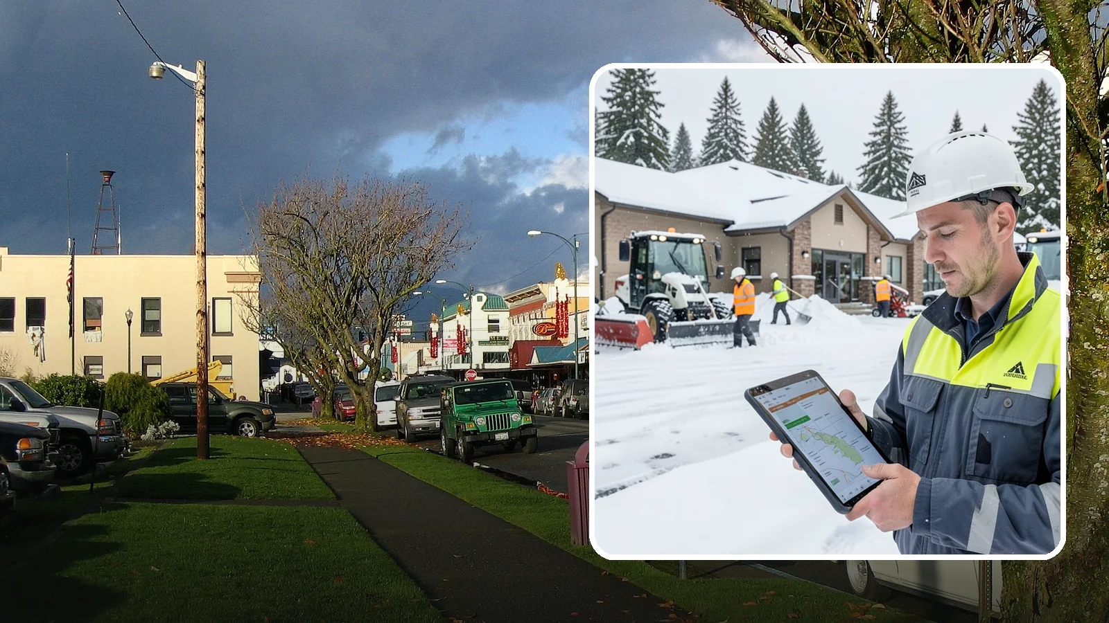 After-Hours Snow Removal in Arlington, Snohomish County, WA - Evening and overnight clearing that readies your property before the next business day begins.