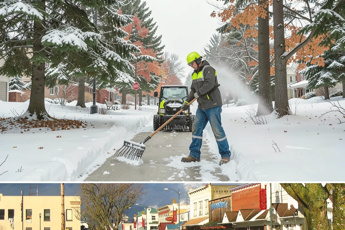 After-Hours Snow Removal in Arlington, Snohomish County, WA - This service is in highest demand during December and January, when evening snow and hard overnight freezes coincide.