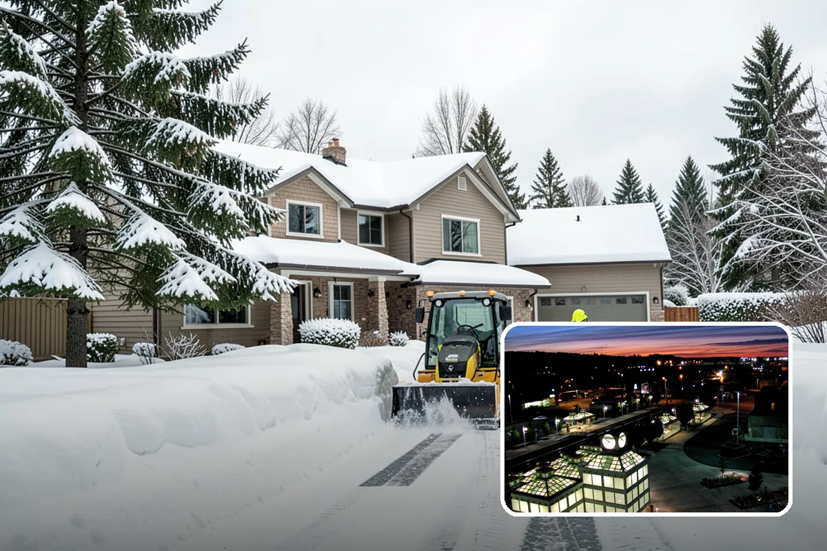 After-Hours Snow Removal in Auburn, King County, WA - Clearing completed before the next business day