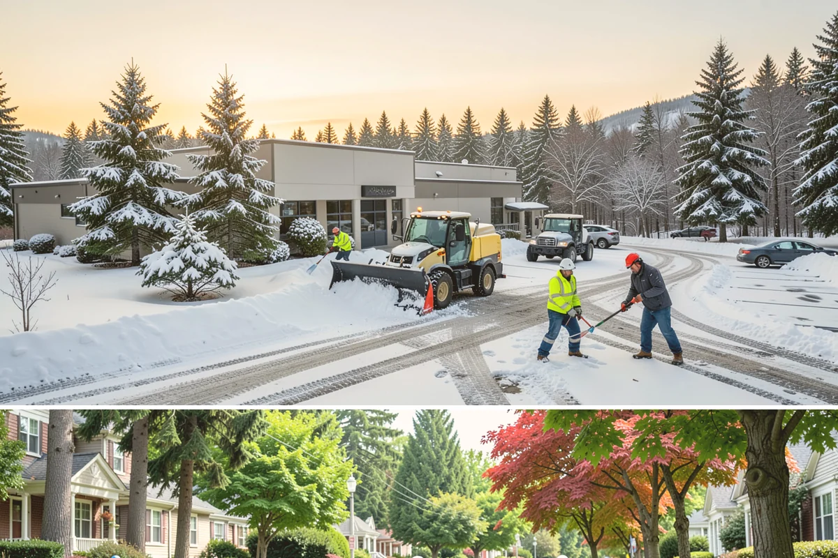 After-Hours Snow Removal in Beaux Arts Village, King County, WA - This service is in highest demand during December and January, when evening snow and hard overnight freezes coincide.