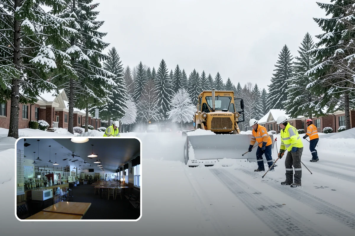 After-Hours Snow Removal in Black Diamond, King County, WA - Clearing completed before the next business day