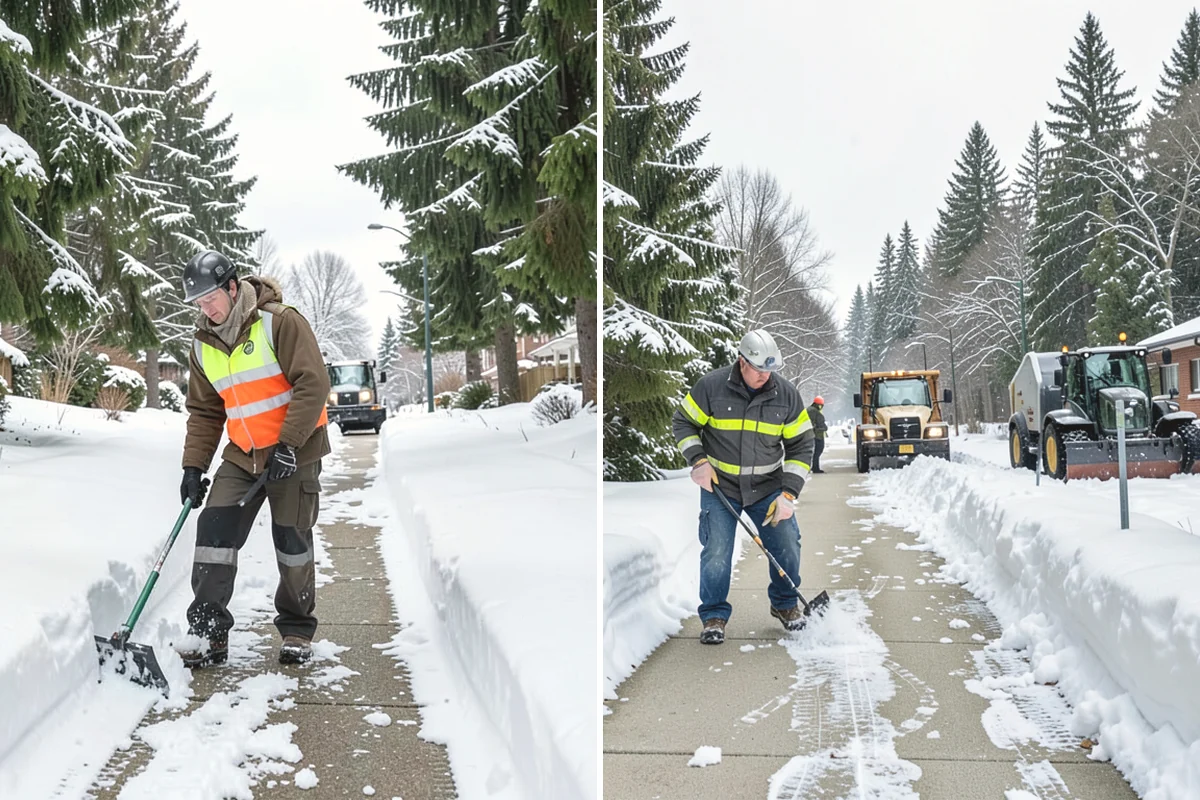 After-Hours Snow Removal in Black Diamond, King County, WA - We identify your opening time and target completion window