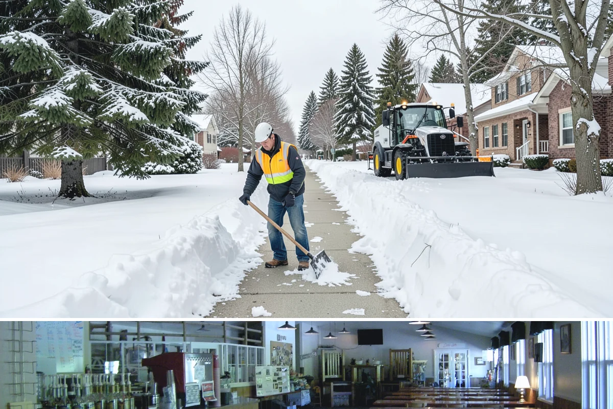 After-Hours Snow Removal in Black Diamond, King County, WA - This service is in highest demand during December and January, when evening snow and hard overnight freezes coincide.