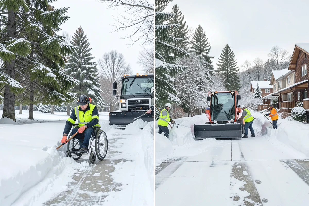After-Hours Snow Removal in Bonney Lake, Pierce County, WA - We identify your opening time and target completion window