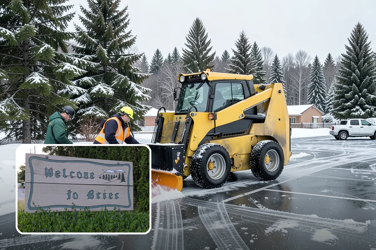 After-Hours Snow Removal in Brier, Snohomish County, WA - Clearing completed before the next business day