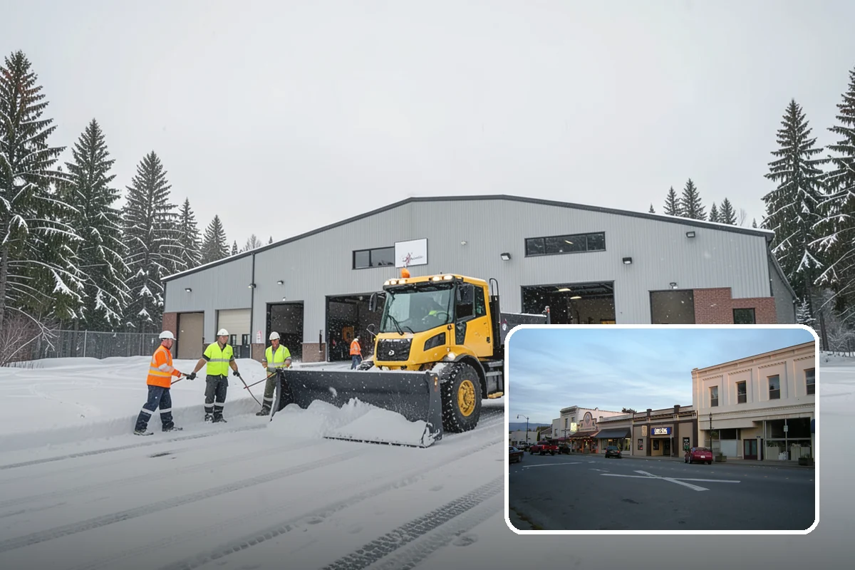 After-Hours Snow Removal in Burlington, Skagit County, WA - Clearing completed before the next business day