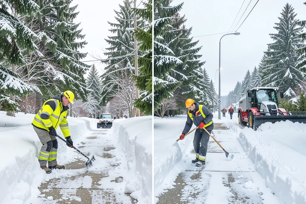 After-Hours Snow Removal in Darrington, Snohomish County, WA - We identify your opening time and target completion window