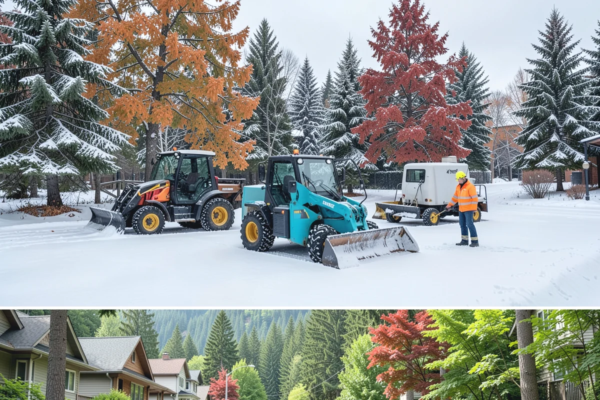 After-Hours Snow Removal in Darrington, Snohomish County, WA - This service is in highest demand during December and January, when evening snow and hard overnight freezes coincide.