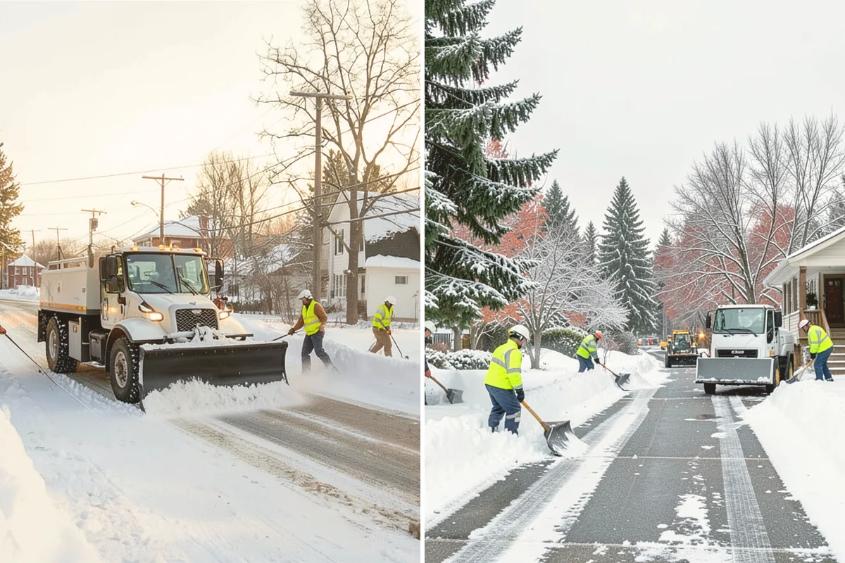 After-Hours Snow Removal in Edmonds, Snohomish County, WA - We identify your opening time and target completion window