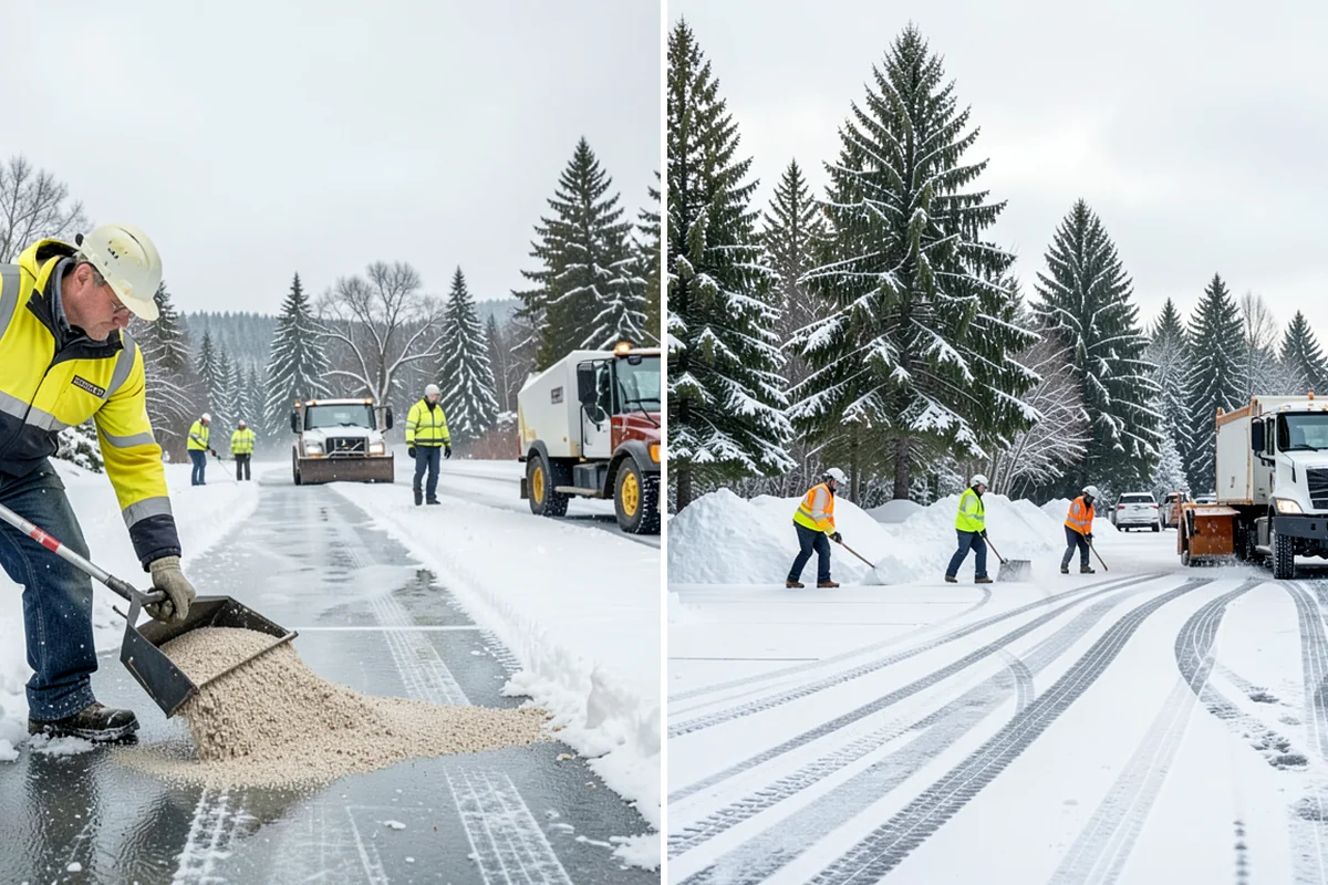 After-Hours Snow Removal in Enumclaw, King County, WA - We identify your opening time and target completion window