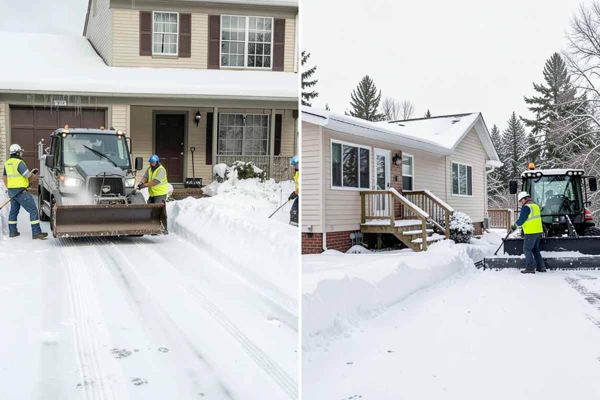 After-Hours Snow Removal in Everett, Snohomish County, WA - We identify your opening time and target completion window