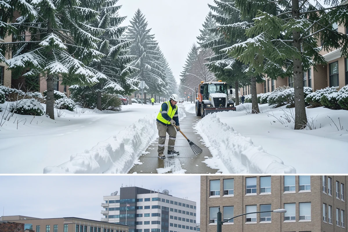 After-Hours Snow Removal in Everett, Snohomish County, WA - This service is in highest demand during December and January, when evening snow and hard overnight freezes coincide.