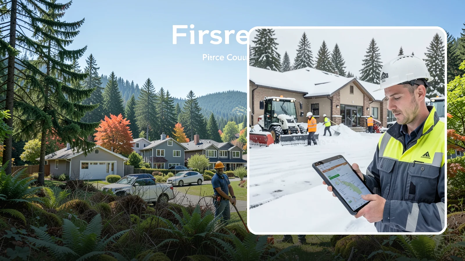 After-Hours Snow Removal in Fircrest, Pierce County, WA - Evening and overnight clearing that readies your property before the next business day begins.