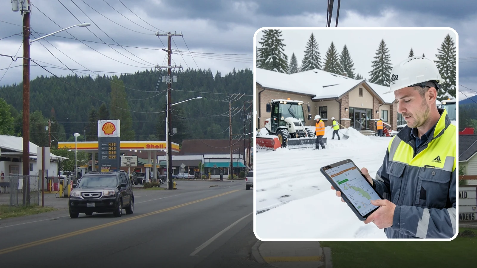 After-Hours Snow Removal in Granite Falls, Snohomish County, WA - Evening and overnight clearing that readies your property before the next business day begins.