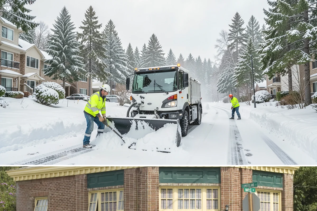 After-Hours Snow Removal in Hamilton, Skagit County, WA - This service is in highest demand during December and January, when evening snow and hard overnight freezes coincide.