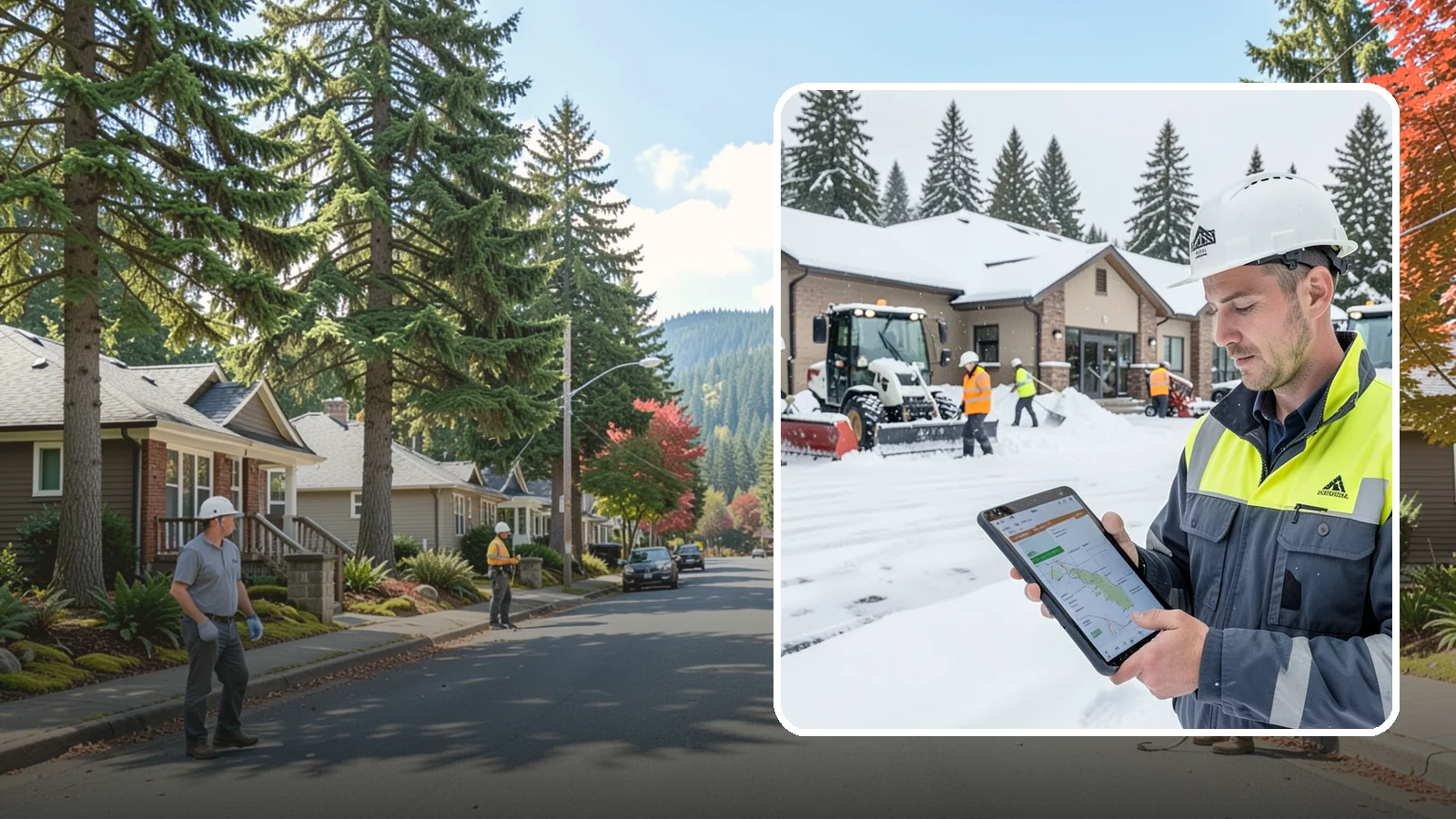After-Hours Snow Removal in Hunts Point, King County, WA - Evening and overnight clearing that readies your property before the next business day begins.