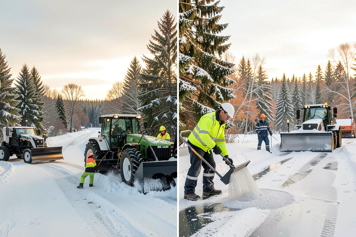 After-Hours Snow Removal in Hunts Point, King County, WA - We identify your opening time and target completion window