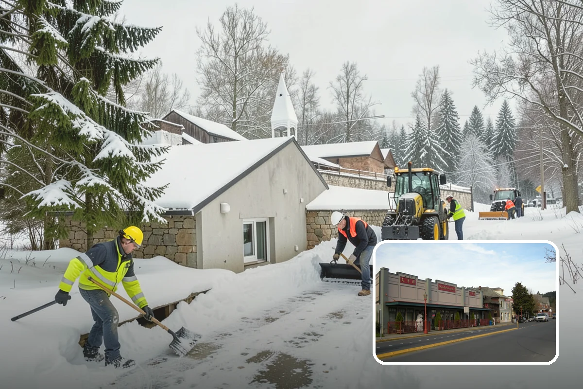 After-Hours Snow Removal in Issaquah, King County, WA - Clearing completed before the next business day
