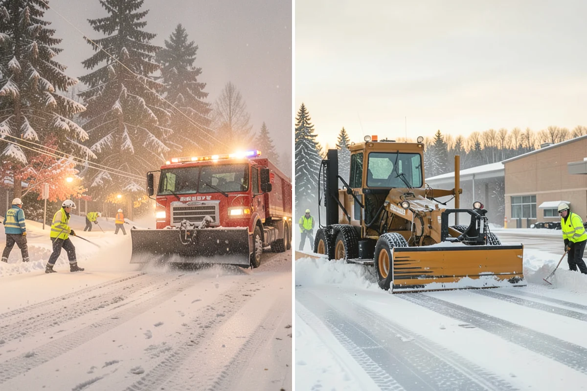 After-Hours Snow Removal in Issaquah, King County, WA - We identify your opening time and target completion window