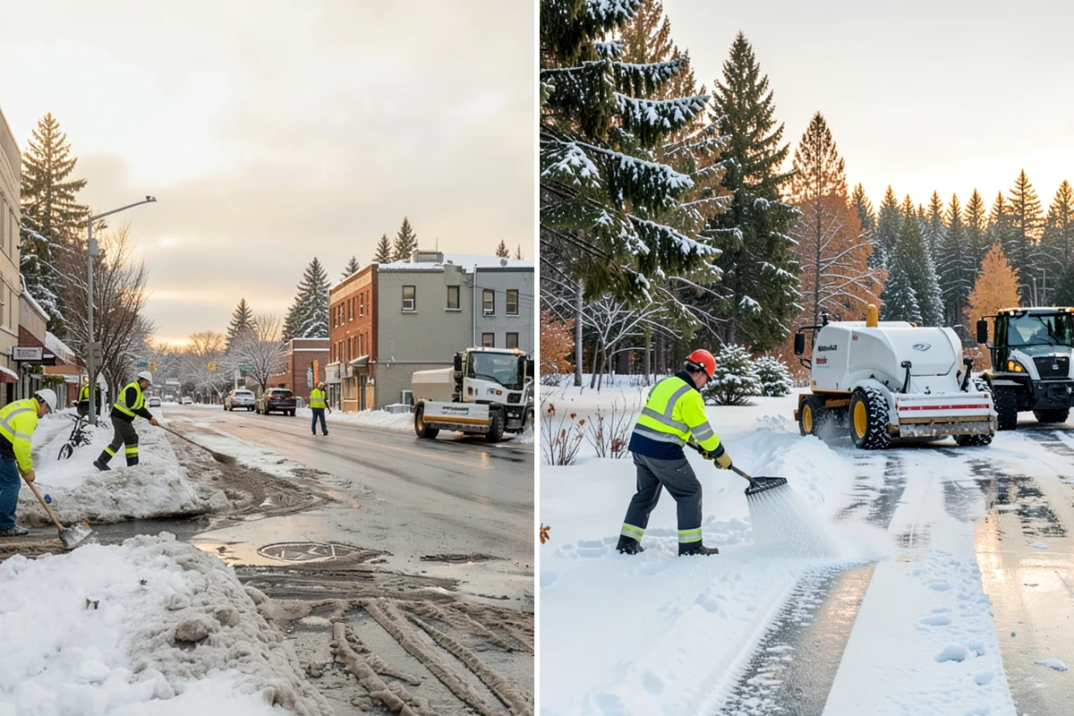 After-Hours Snow Removal in Kenmore, King County, WA - We identify your opening time and target completion window
