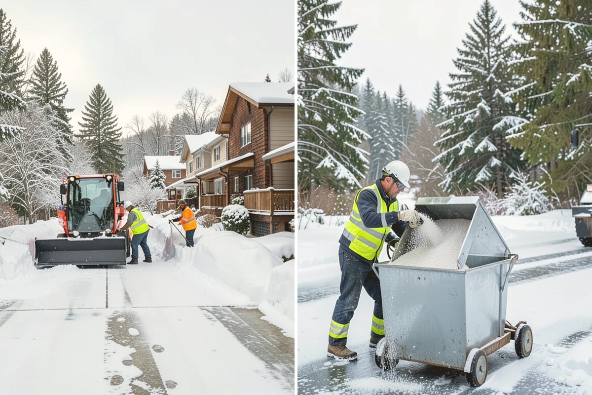 After-Hours Snow Removal in Kirkland, King County, WA - We identify your opening time and target completion window