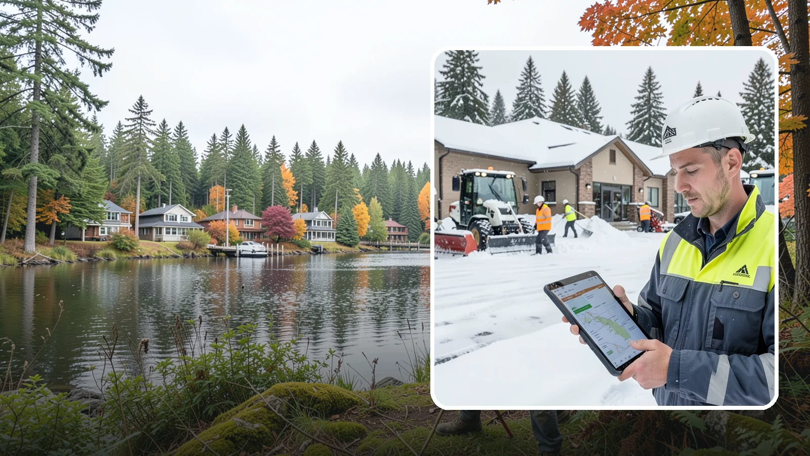After-Hours Snow Removal in La Conner, Skagit County, WA - Evening and overnight clearing that readies your property before the next business day begins.